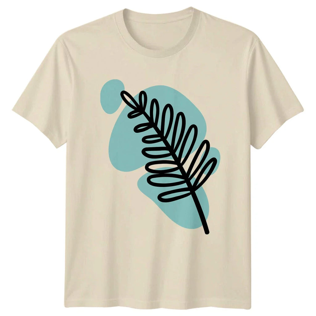 Minimalist Botanical Nature Art T-Shirt Birthday Gift For Him And Her Unisex T-shirt, Sweatshirt, Hoodie, Long Sleeve Tee - T-Shirt, Sweatshirt, Hoodie