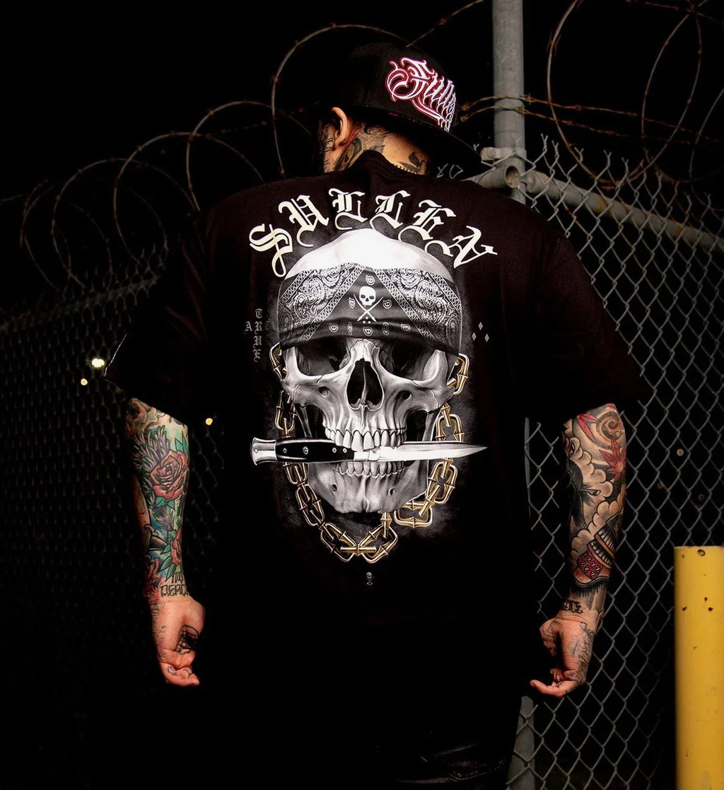 SULLEN CLOTHING SICKNESS SKULL TATTOO ART STANDARD T-SHIRT Unisex T-shirt, Sweatshirt, Hoodie, Long Sleeve Tee - T-Shirt, Sweatshirt, Hoodie
