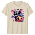 Cute Bat Halloween Pumpkin Mens T-Shirt Womens Tee Graphic Top Unisex T-shirt, Sweatshirt, Hoodie, Long Sleeve Tee - T-Shirt, Sweatshirt, Hoodie
