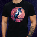 Mens Magpipe Bird Print Cotton T-Shirt Size XS to 5XL Unisex T-shirt, Sweatshirt, Hoodie, Long Sleeve Tee - T-Shirt, Sweatshirt, Hoodie