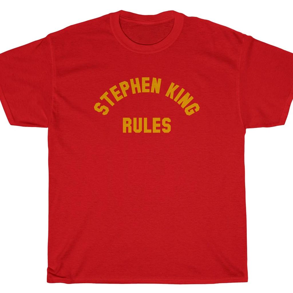 STEPHEN KING RULES T-Shirt - Monster Squad Unisex T-shirt, Sweatshirt, Hoodie, Long Sleeve Tee - T-Shirt, Sweatshirt, Hoodie