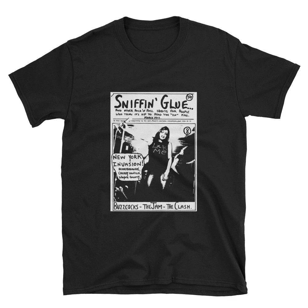 Sniffin' Glue fanzine cover - limited edition original design tribute t-shirt Unisex T-shirt, Sweatshirt, Hoodie, Long Sleeve Tee - T-Shirt, Sweatshirt, Hoodie