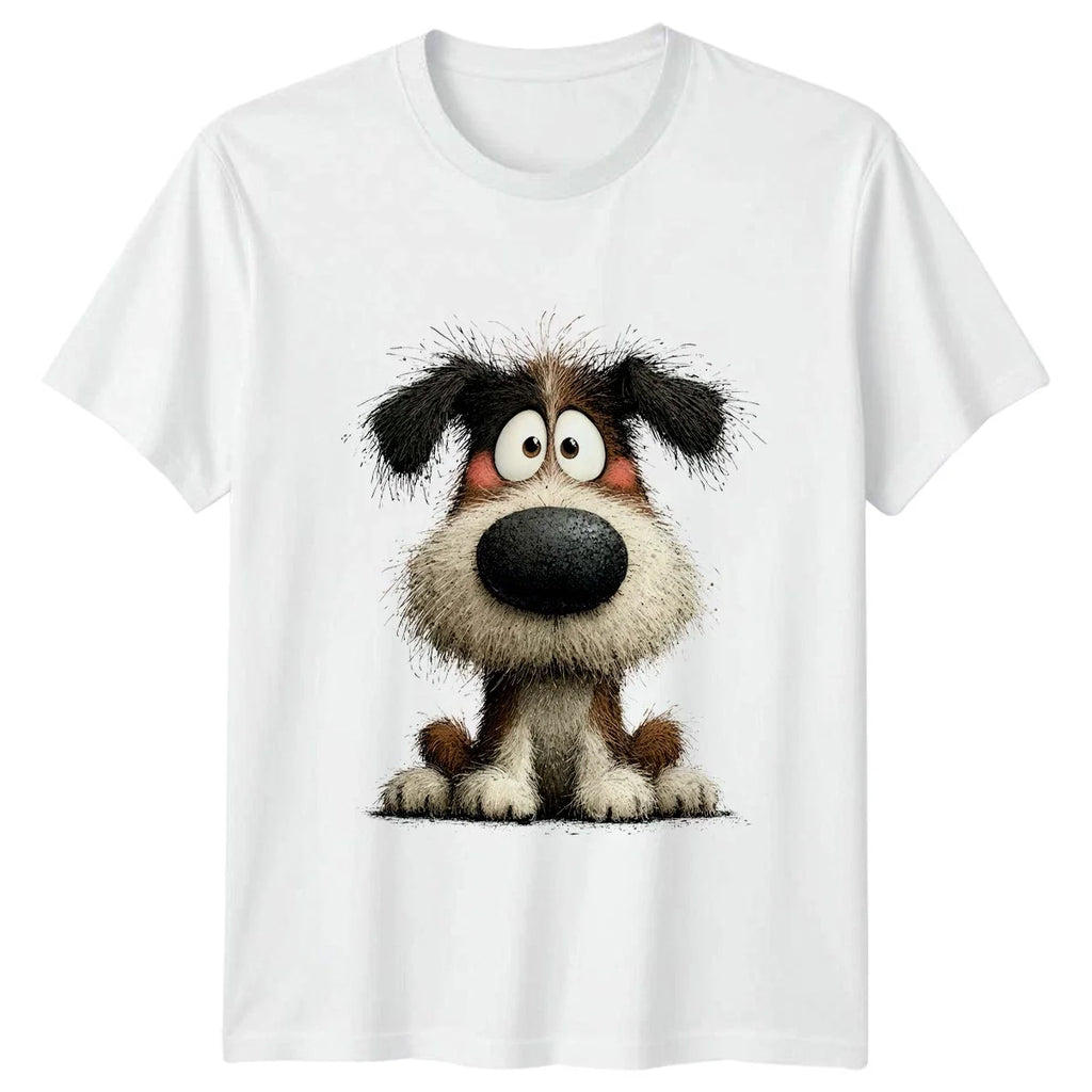 Cute Dog Illustration T-Shirt Terrier Dog Lovers Birthday Gift For Him And Her Unisex T-shirt, Sweatshirt, Hoodie, Long Sleeve Tee - T-Shirt, Sweatshirt, Hoodie