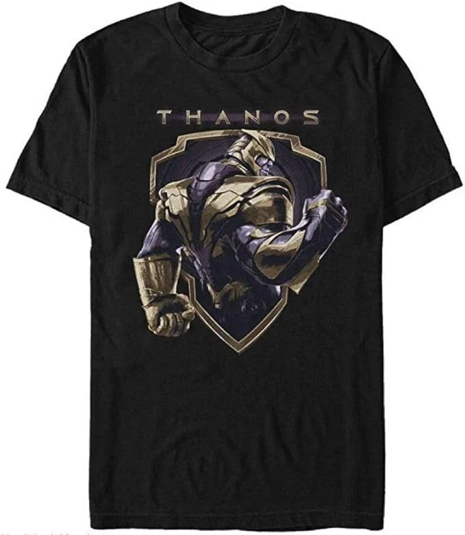 Men's Avengers: Endgame End Game Thanos Classic Shield T-Shirt Tee Unisex T-shirt, Sweatshirt, Hoodie, Long Sleeve Tee - T-Shirt, Sweatshirt, Hoodie