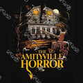 The Amityville Horror Movie T-Shirt | 70's Cult Film | Graphic Poster Art Tee | Unisex T-shirt, Sweatshirt, Hoodie, Long Sleeve Tee - T-Shirt, Sweatshirt, Hoodie