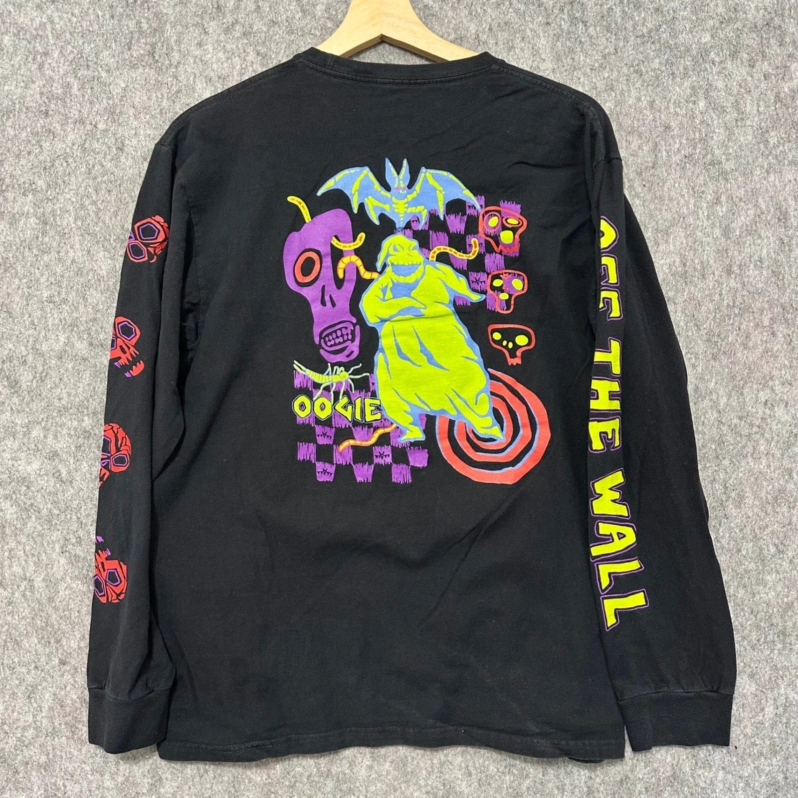 Vans Tim Burton The Nightmare Before Christmas Oogie Boogie Shirt Mens Sz M Unisex T-shirt, Sweatshirt, Hoodie, Long Sleeve Tee - T-Shirt, Sweatshirt, Hoodie