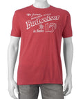 Men's Budweiser Retro Style T-Shirt By Anheuser-Busch Size S M Unisex T-shirt, Sweatshirt, Hoodie, Long Sleeve Tee - T-Shirt, Sweatshirt, Hoodie