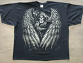 Vintage y2k Winged Grim Reaper Affliction Style Graphic TShirt 3XL Free Shipping Unisex T-shirt, Sweatshirt, Hoodie, Long Sleeve Tee - T-Shirt, Sweatshirt, Hoodie
