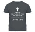 Physical Therapy Assistant Looks Like Arrow Simple T Shirt Unisex T-shirt, Sweatshirt, Hoodie, Long Sleeve Tee - T-Shirt, Sweatshirt, Hoodie