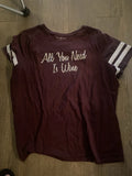 All You Need Is Wine 22/24 Shirt Unisex T-shirt, Sweatshirt, Hoodie, Long Sleeve Tee - T-Shirt, Sweatshirt, Hoodie