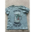 WISH YOU WERE BEER, SHIRT, BLUE, SKULL AND PALM TREE, MUG Unisex T-shirt, Sweatshirt, Hoodie, Long Sleeve Tee - T-Shirt, Sweatshirt, Hoodie