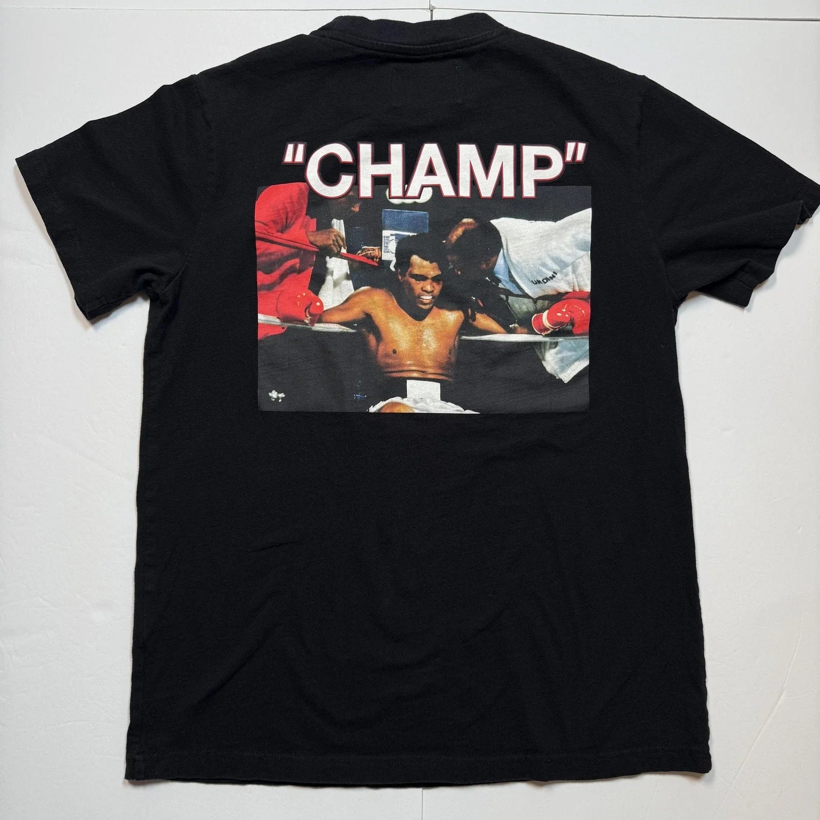 Shoe Palace Shirt Mens Small Black Muhammad Ali Champ Boxing Graphic Tee Unisex T-shirt, Sweatshirt, Hoodie, Long Sleeve Tee - T-Shirt, Sweatshirt, Hoodie