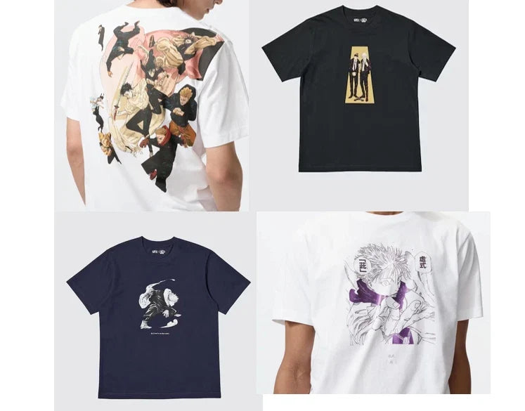 UNIQLO x  Jujutsu Kaisen Manga UT short-sleeve Graphic T-shirt new Japan Unisex T-shirt, Sweatshirt, Hoodie, Long Sleeve Tee - T-Shirt, Sweatshirt, Hoodie