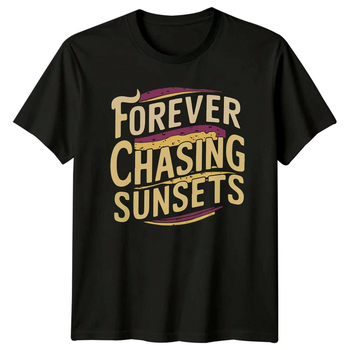 Forever Chasing T-Shirt Beach Travel Aesthetic Vacation Gift For Him And Her Unisex T-shirt, Sweatshirt, Hoodie, Long Sleeve Tee - T-Shirt, Sweatshirt, Hoodie