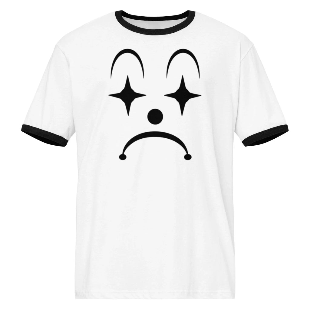 Sad Clown Shirt Goth Punk Y2K Creepy Cute Graphic Tee Emo Weirdcore Circuscore Unisex T-shirt, Sweatshirt, Hoodie, Long Sleeve Tee - T-Shirt, Sweatshirt, Hoodie