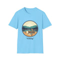 Fishing Graphic T-Shirt | Simple Angler Design Unisex T-shirt, Sweatshirt, Hoodie, Long Sleeve Tee - T-Shirt, Sweatshirt, Hoodie