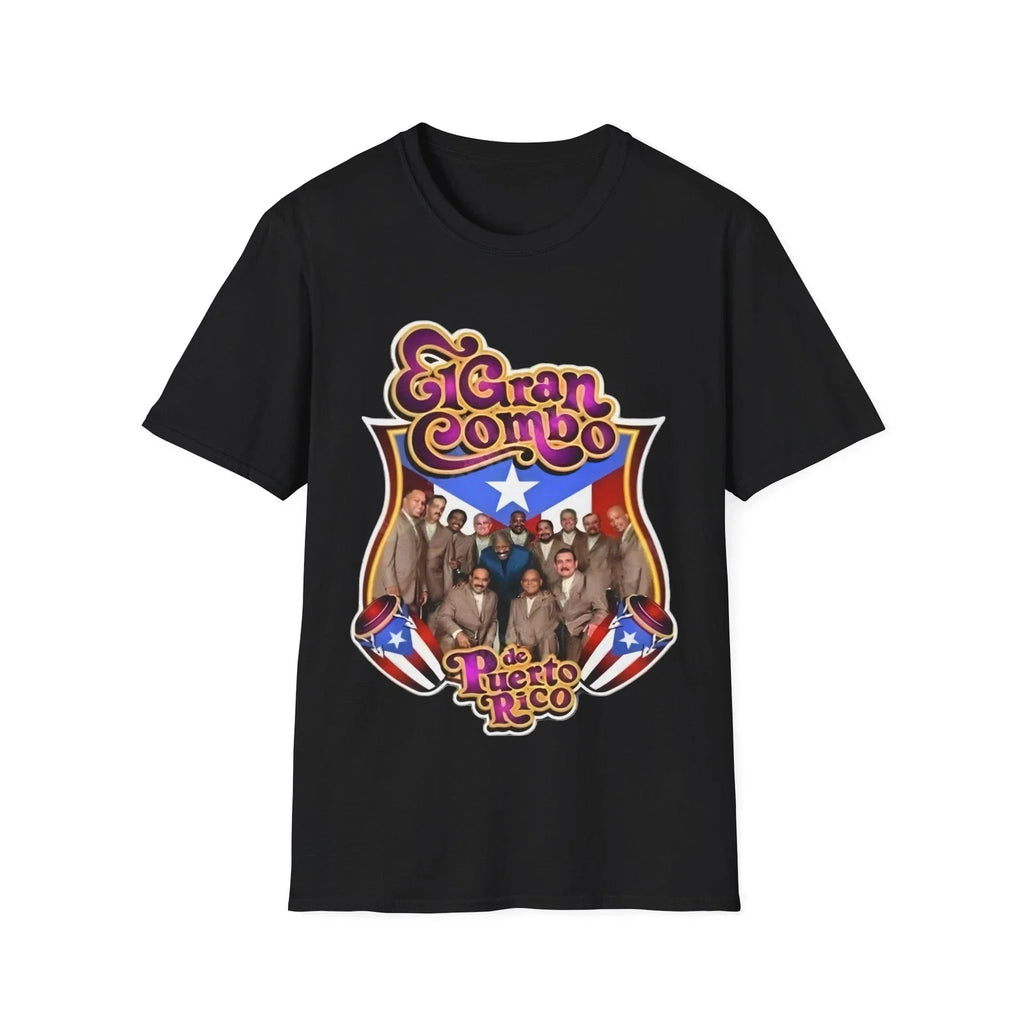 Unisex Soft Cotton T-Shirt. El Gran Combo De Puerto Rico Unisex T-shirt, Sweatshirt, Hoodie, Long Sleeve Tee - T-Shirt, Sweatshirt, Hoodie