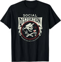 Official Social Distortion Skelly Circle T-Shirt Unisex T-shirt, Sweatshirt, Hoodie, Long Sleeve Tee - T-Shirt, Sweatshirt, Hoodie
