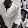 Flat Measurement Sizing For Casual Outings Men V-neck T-shirt Minimalist Design Unisex T-shirt, Sweatshirt, Hoodie, Long Sleeve Tee - T-Shirt, Sweatshirt, Hoodie
