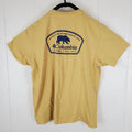 Columbia Shirt Mens Extra Large Yellow Crew Neck short Sleeve Graphic Outdoors Unisex T-shirt, Sweatshirt, Hoodie, Long Sleeve Tee - T-Shirt, Sweatshirt, Hoodie
