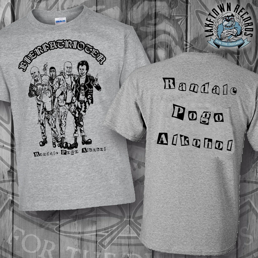 BIERPATRIOTEN - RANDALE POGO ALKOHOL T-Shirt S-3XL Skinhead Oi! Volxsturm Punk Unisex T-shirt, Sweatshirt, Hoodie, Long Sleeve Tee - T-Shirt, Sweatshirt, Hoodie