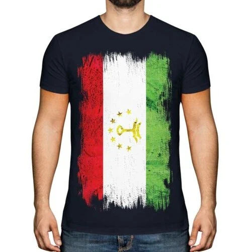 Tajikistan Grunge Flag Men T-Shirt Tojikistan Somoni Gift Shirt Unisex T-shirt, Sweatshirt, Hoodie, Long Sleeve Tee - T-Shirt, Sweatshirt, Hoodie