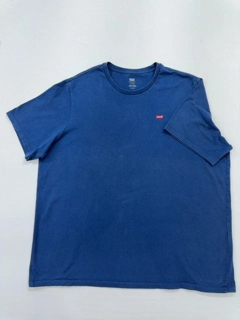 Levi's Mens Blue Cotton Crew Neck T-Shirt Size 2XL Standard Unisex T-shirt, Sweatshirt, Hoodie, Long Sleeve Tee - T-Shirt, Sweatshirt, Hoodie