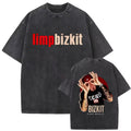 Limp Bizkit Style Graphic T Shirt Nu Metal Vintage Cotton Grunge Band Tee S-3XL Unisex T-shirt, Sweatshirt, Hoodie, Long Sleeve Tee - T-Shirt, Sweatshirt, Hoodie