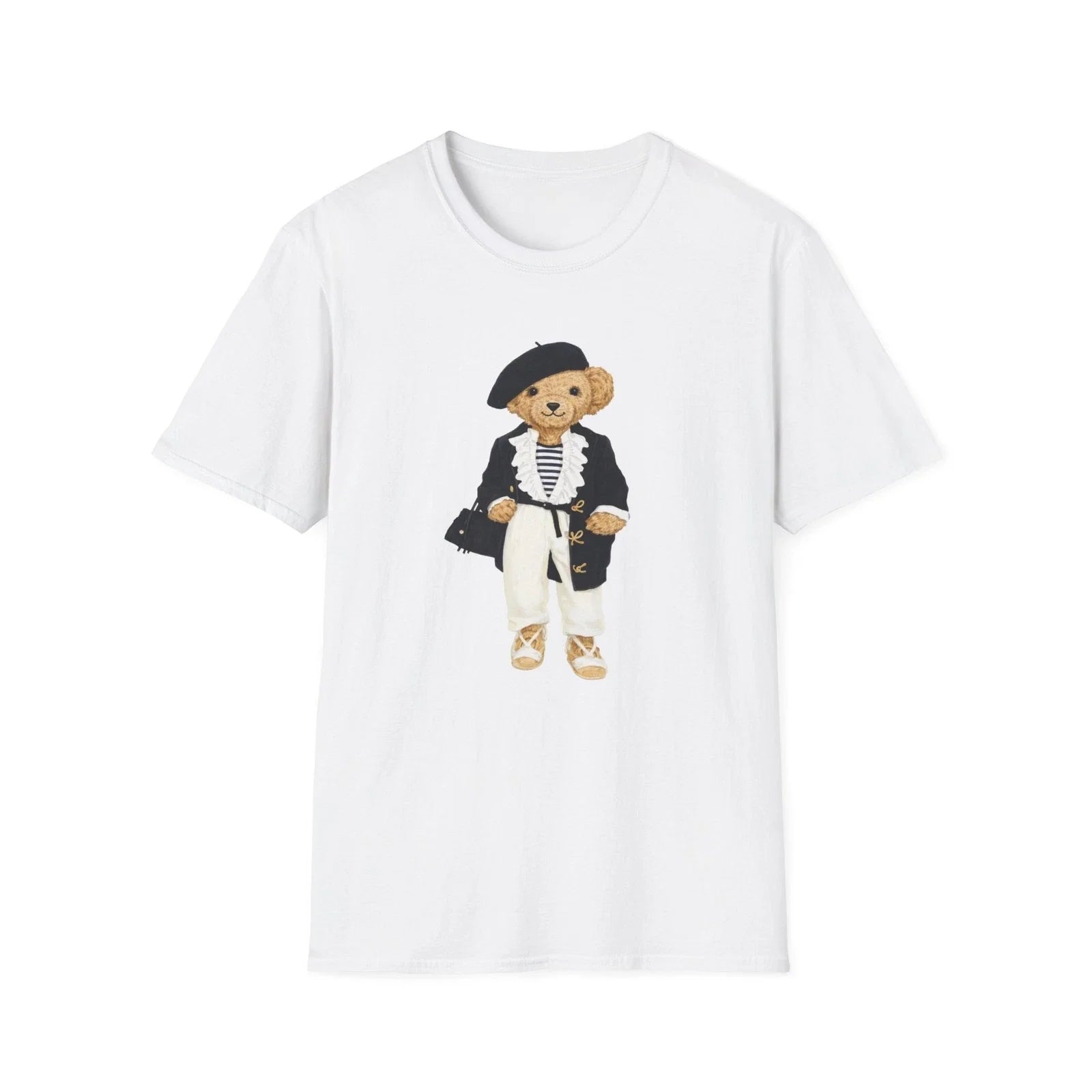 Women Polo Bear Tshirt Designer Inspired Cotton Tshirt Size XS-XL Unisex T-shirt, Sweatshirt, Hoodie, Long Sleeve Tee - T-Shirt, Sweatshirt, Hoodie