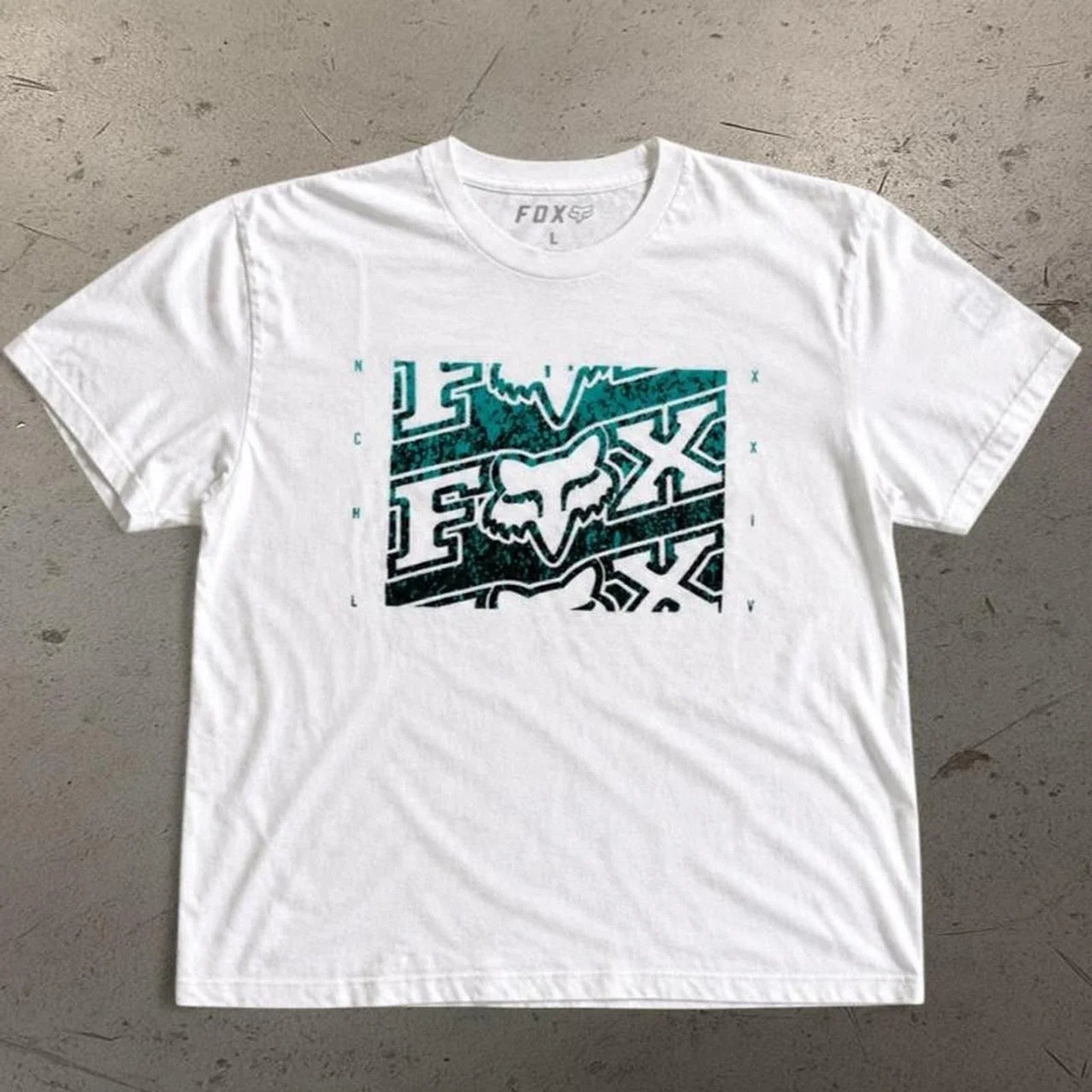 Mens Simple Fox Racing T-shirt SZ L Unisex T-shirt, Sweatshirt, Hoodie, Long Sleeve Tee - T-Shirt, Sweatshirt, Hoodie
