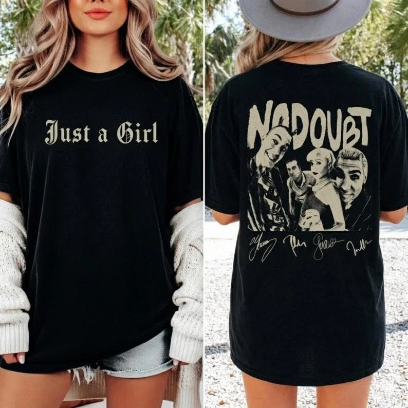 Vintage No Doubt Band Shirt, Gwen Stefani Retro 90s Rock Tee, No Doubt Music Fan Unisex T-shirt, Sweatshirt, Hoodie, Long Sleeve Tee - T-Shirt, Sweatshirt, Hoodie