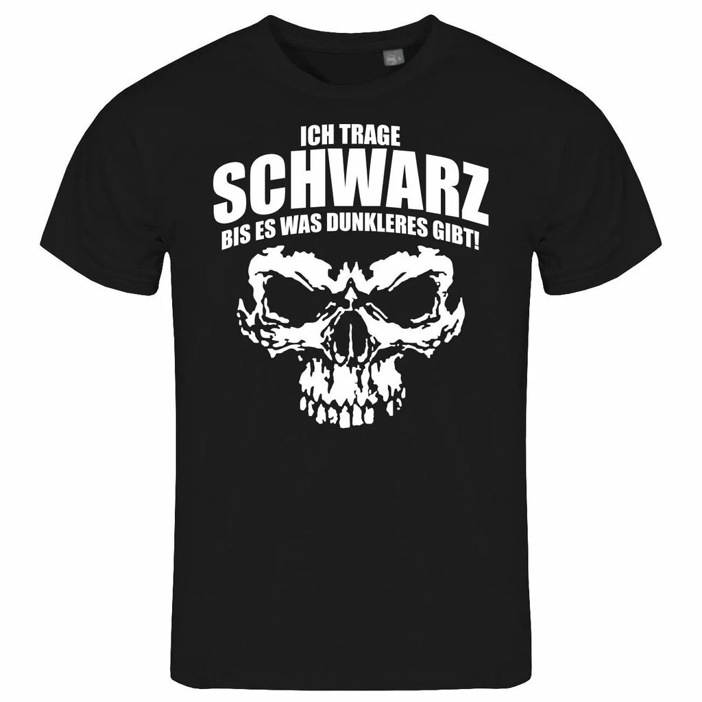 Men's T-Shirt I Wear Black Until There's Something Darker S - XXL Gothic Black Unisex T-shirt, Sweatshirt, Hoodie, Long Sleeve Tee - T-Shirt, Sweatshirt, Hoodie