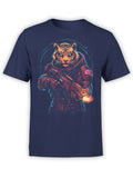 FANTUCCI Tiger T-ShirtCollection | Space Commando Tiger T-Shirt | Unisex Unisex T-shirt, Sweatshirt, Hoodie, Long Sleeve Tee - T-Shirt, Sweatshirt, Hoodie