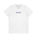 BRAKA VNeck Tee | Simple Handwritten Text TShirt Unisex T-shirt, Sweatshirt, Hoodie, Long Sleeve Tee - T-Shirt, Sweatshirt, Hoodie
