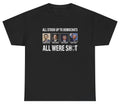 All Stood Up To Democrats All Were Shot T Shirt Presidents Political Humor Tee Unisex T-shirt, Sweatshirt, Hoodie, Long Sleeve Tee - T-Shirt, Sweatshirt, Hoodie