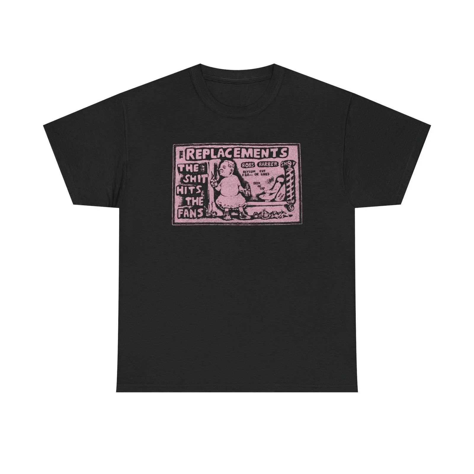 The Replacements - ...Hits the Fans Shirt - USA, Punk Rock, Power Pop Unisex T-shirt, Sweatshirt, Hoodie, Long Sleeve Tee - T-Shirt, Sweatshirt, Hoodie