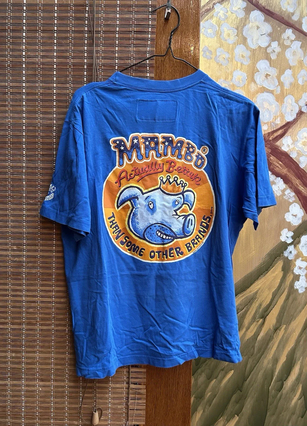 2001 Mambo Loud Shirt Pig In Crown Dave Bowers T-Shirt Sz L Unisex T-shirt, Sweatshirt, Hoodie, Long Sleeve Tee - T-Shirt, Sweatshirt, Hoodie