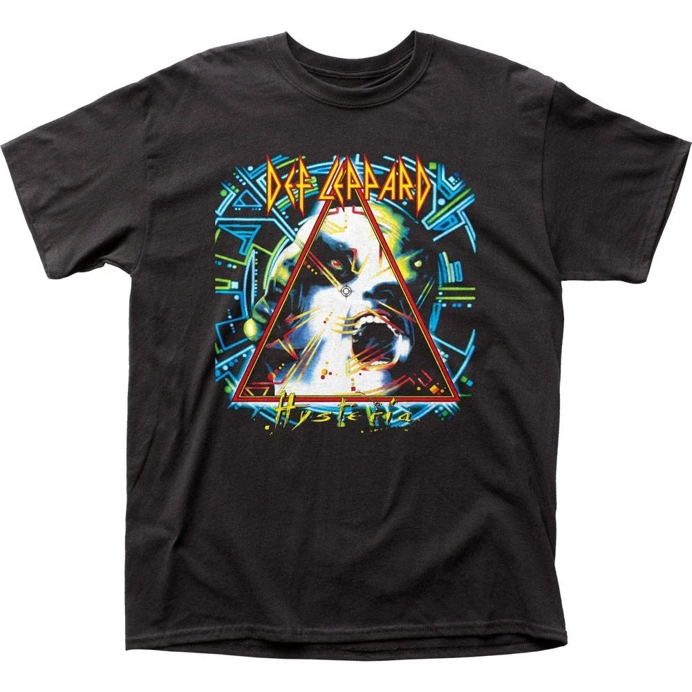 Def Leppard Hysteria Mens T Shirt Music Classic Concert Rock Band Tee New Black Unisex T-shirt, Sweatshirt, Hoodie, Long Sleeve Tee - T-Shirt, Sweatshirt, Hoodie
