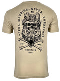 Howitzer Style Men's T-Shirt ALPHA WARRIOR Military Grunt M L XL 2XL 3XL 4XL 5XL Unisex T-shirt, Sweatshirt, Hoodie, Long Sleeve Tee - T-Shirt, Sweatshirt, Hoodie