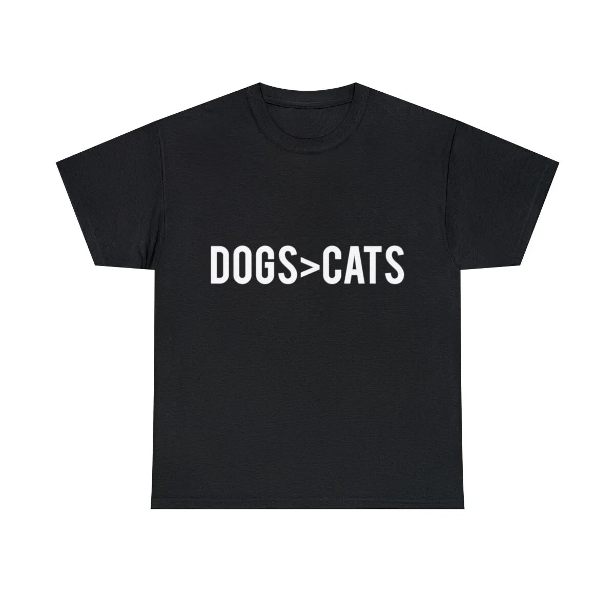Dogs Greater Than Cats Graphic Tee Shirt, S-5XL Unisex T-shirt, Sweatshirt, Hoodie, Long Sleeve Tee - T-Shirt, Sweatshirt, Hoodie