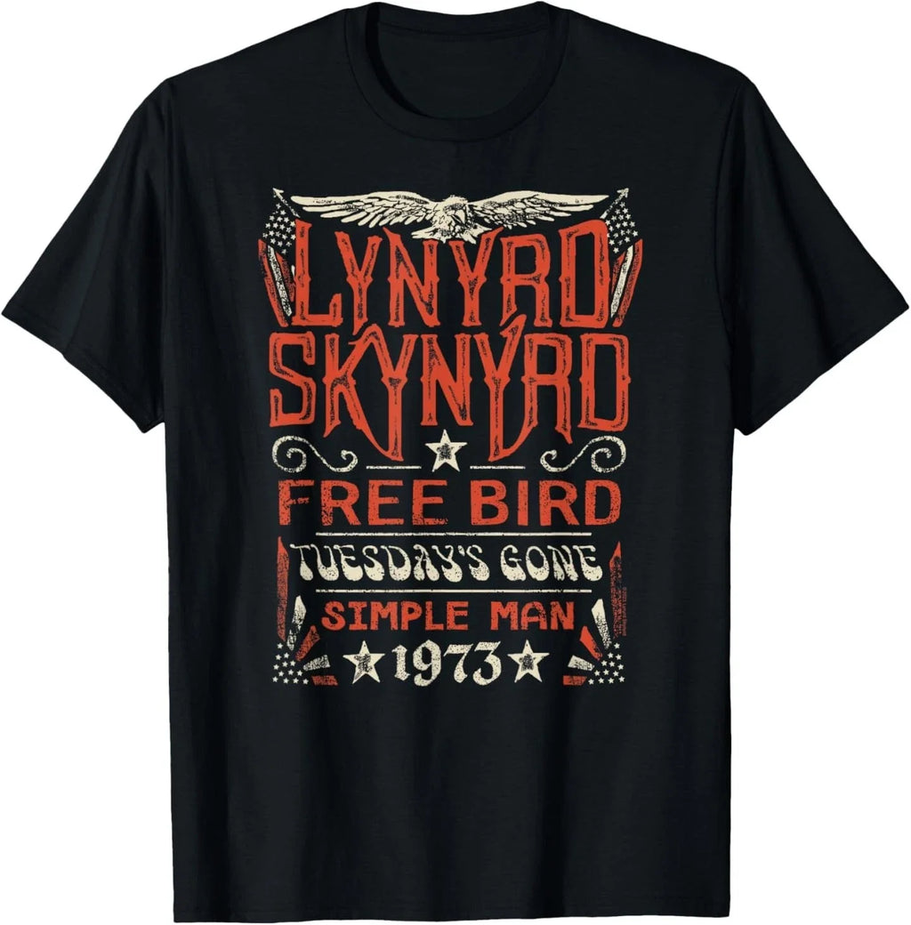 Free Bird Tuesday's Gone Simple Man Songs T-Shirt Unisex T-shirt, Sweatshirt, Hoodie, Long Sleeve Tee - T-Shirt, Sweatshirt, Hoodie