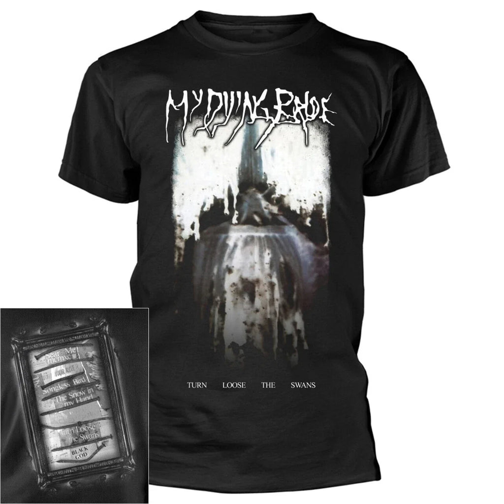 My Dying Bride Turn Loose The Swans Shirt S-XXL T-Shirt Official Band Tshirt Unisex T-shirt, Sweatshirt, Hoodie, Long Sleeve Tee - T-Shirt, Sweatshirt, Hoodie