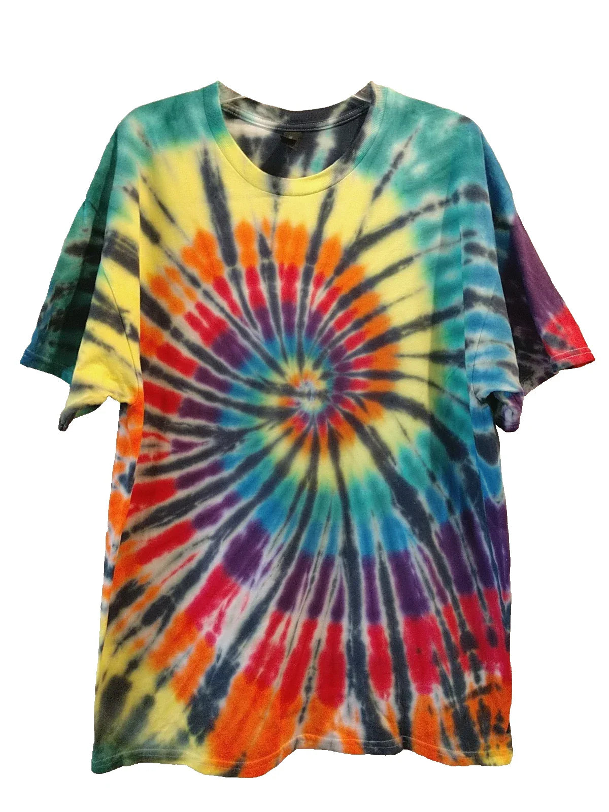 Handmade Tie Dye Shirt Men Women Sz XL Hippie Tee Short Sleeve Gildan (T213) Unisex T-shirt, Sweatshirt, Hoodie, Long Sleeve Tee - T-Shirt, Sweatshirt, Hoodie