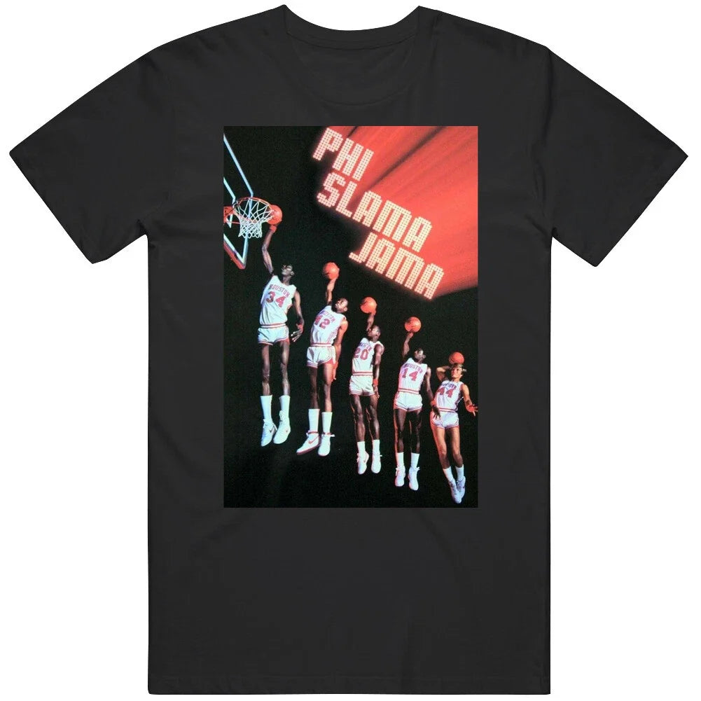 Phi Slama Jama Houston College Basketball Team Fan T Shirt Unisex T-shirt, Sweatshirt, Hoodie, Long Sleeve Tee - T-Shirt, Sweatshirt, Hoodie