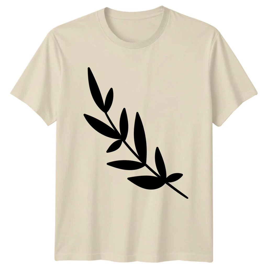 Botanical Plant Leaf Branch T-Shirt Plant Lover Botanical Birthday Gift Unisex T-shirt, Sweatshirt, Hoodie, Long Sleeve Tee - T-Shirt, Sweatshirt, Hoodie