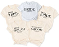 Personalised Hen Party T Shirts, Team Bride Group T Shirt , simple hen party Unisex T-shirt, Sweatshirt, Hoodie, Long Sleeve Tee - T-Shirt, Sweatshirt, Hoodie