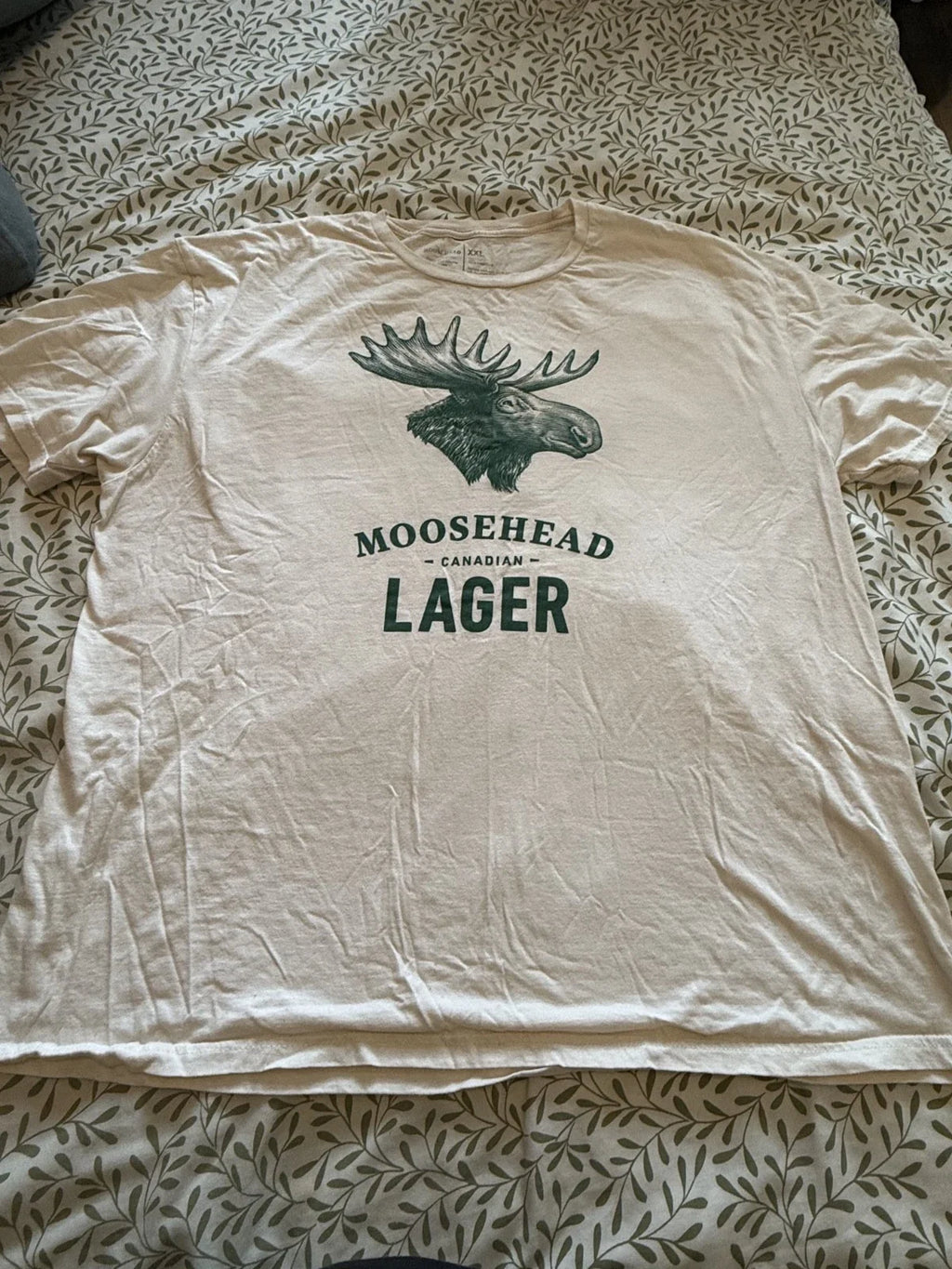 Moosehead Beer Canadian Lager T Shirt Canada Moose XXL Unisex T-shirt, Sweatshirt, Hoodie, Long Sleeve Tee - T-Shirt, Sweatshirt, Hoodie