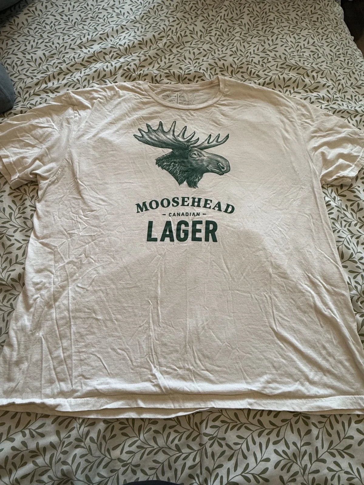 Moosehead Beer Canadian Lager T Shirt Canada Moose XXL Unisex T-shirt, Sweatshirt, Hoodie, Long Sleeve Tee - T-Shirt, Sweatshirt, Hoodie