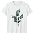 Moody Watercolor Aesthetic Botanical Leaf T-Shirt Watercolor Art Botanical Unisex T-shirt, Sweatshirt, Hoodie, Long Sleeve Tee - T-Shirt, Sweatshirt, Hoodie
