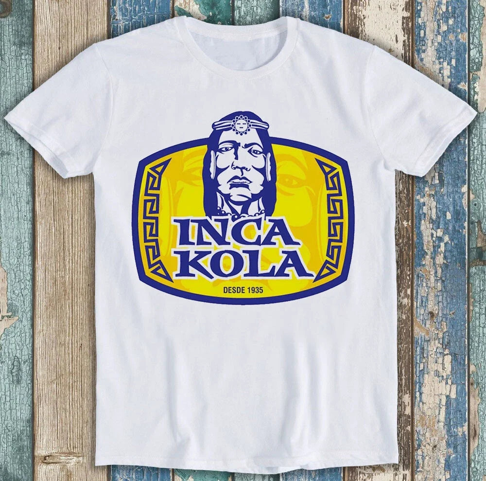 Inca Kola T Shirt  Logo Peru Soft Drink Golden Soda Cool Gift Tee 1436 Unisex T-shirt, Sweatshirt, Hoodie, Long Sleeve Tee - T-Shirt, Sweatshirt, Hoodie